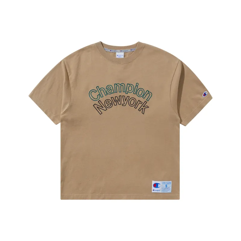 Champion Straight T-Shirt Japan Version Unisex-11