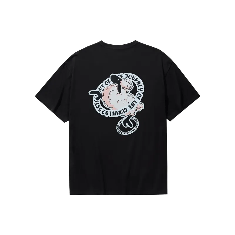 GUKUUL T-Shirts Unisex Black-0