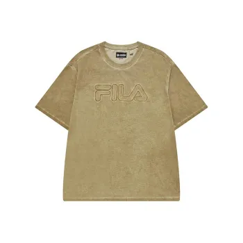 FILA FUSION STREET SPORT T Shirt Unisex Cloud Khaki