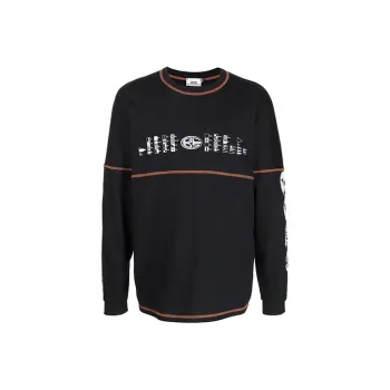 GCDS Universal Flag Long sleeve T shirt