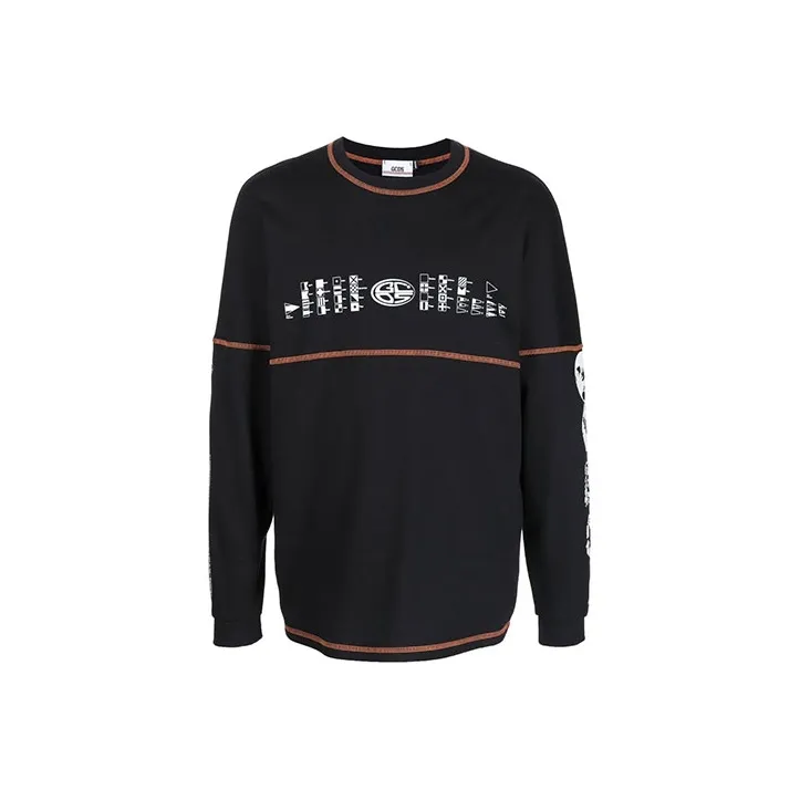 GCDS Universal Flag Long sleeve T shirt-0