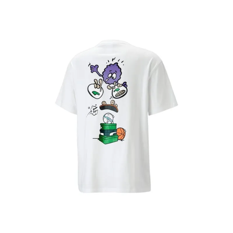 PUMA PUMA X 8enjamin Co branded Series T Shirt Unisex White-0