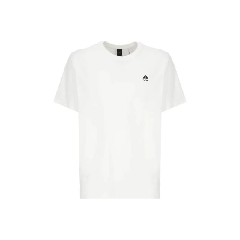 Moose Knuckles Logo Patch Crewneck T Shirt-0