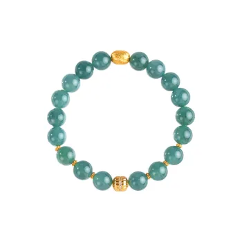 Clear Snow Ice Glutinous Bracelets Unisex