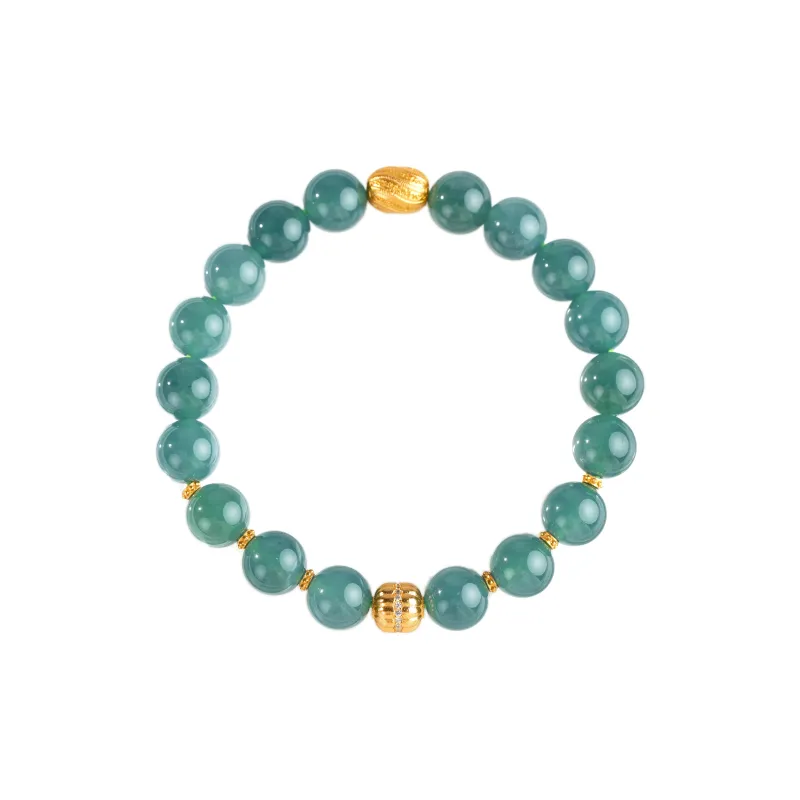 Clear Snow Ice Glutinous Bracelets Unisex-0