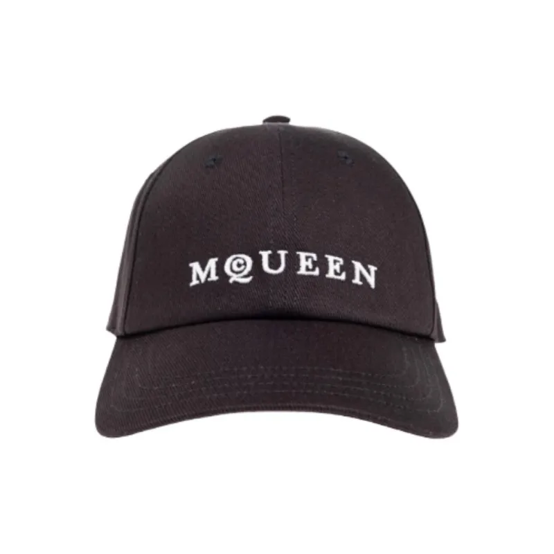 Alexander McQueen Logo Embroidered Baseball Cap-0