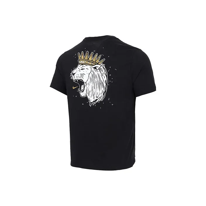 Nike LeBron James Etched Logo Dri Fit T shirt-0