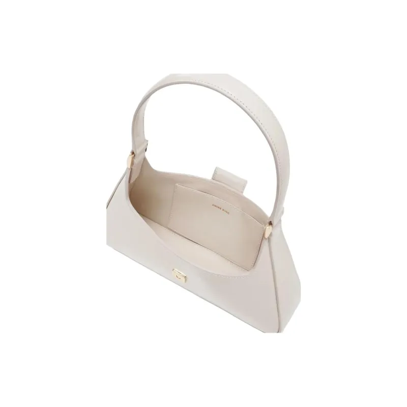 Anine Bing Calfskin Handbag, Shoulder Bag Women's Ivory White-3
