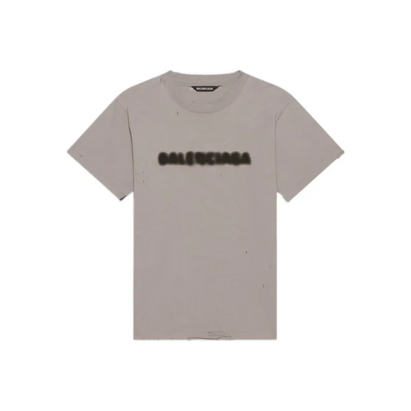 Balenciaga Blurry Logo Tee-0