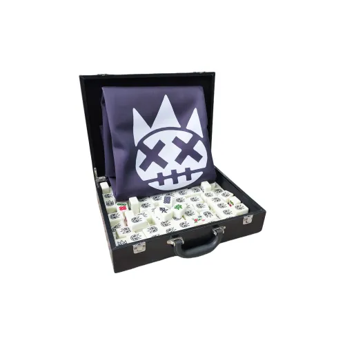 Imono Brand Collaboration CULT Of INDIVIDUALITY Demon Head Black Fashion Mahjong Board Games