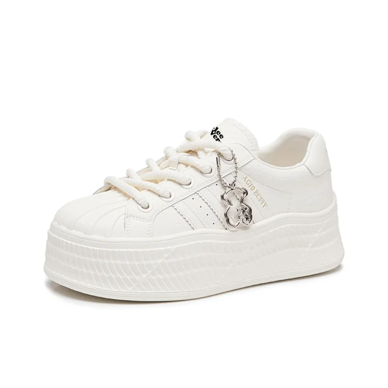 GLEE VERGE Anti Slip Wear Resistant Low Top Skateboard Shoes Women's-6