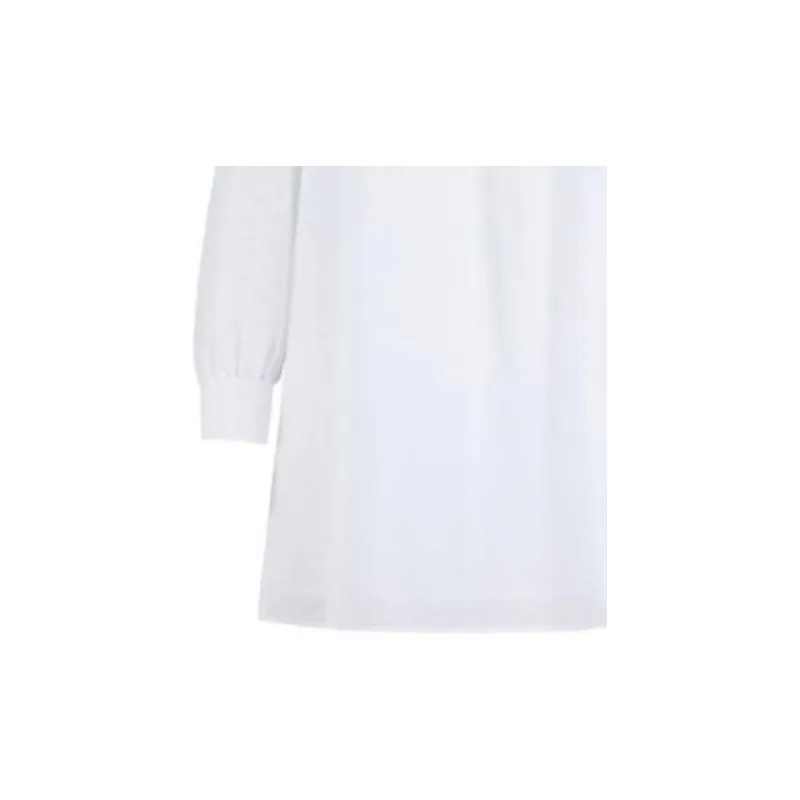 CELINE Long-Sleeved Dresses Women's White-4