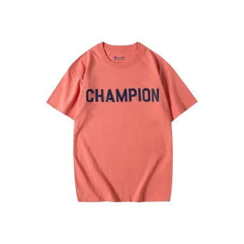 Champion T Shirt US Version Unisex Soft Pink