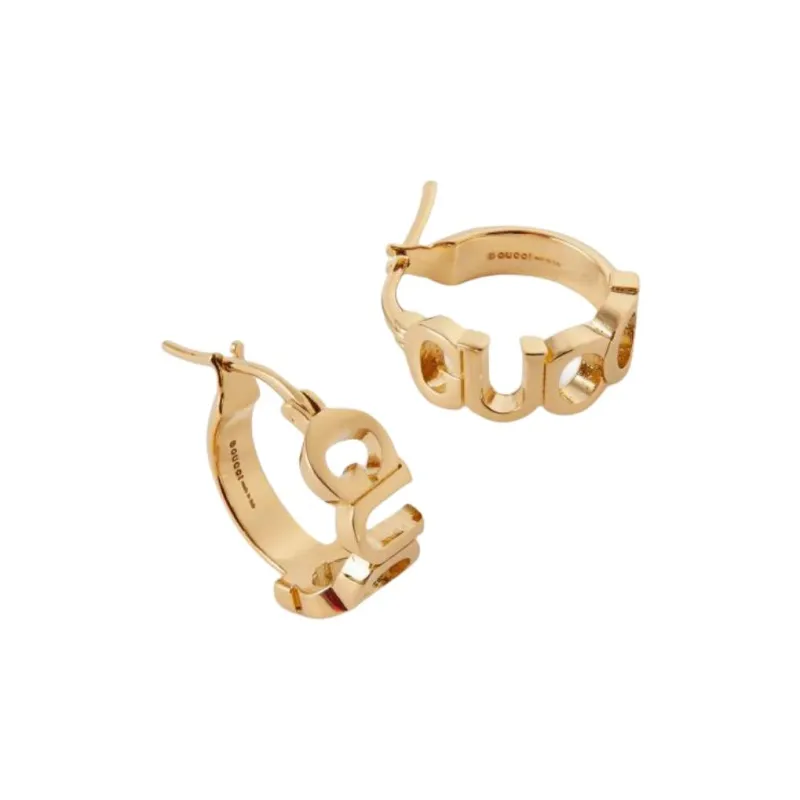 GUCCI Metal Earrings Women's Gold-0