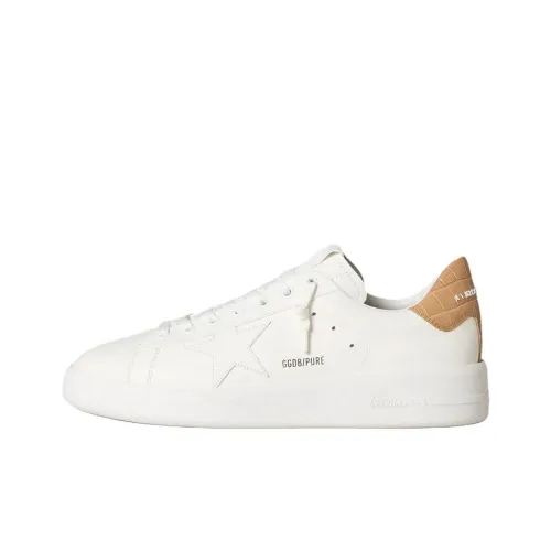 Golden Goose Purestar Low Top Skateboard Shoes Men's White