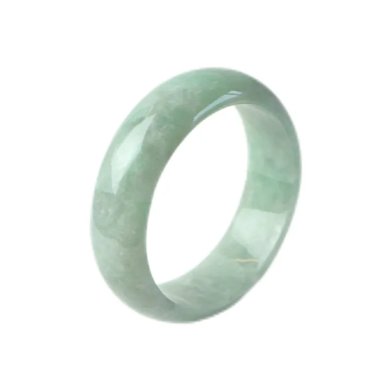 South Asia Bean Type Jadeite Bangles Unisex-0