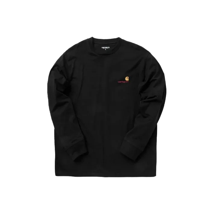 Carhartt WIP L/S American Script T Shirt-0