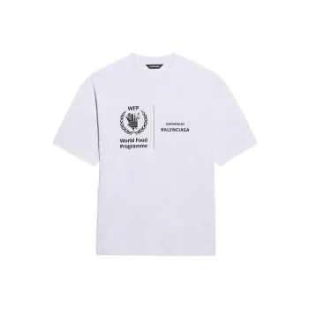 Balenciaga x Wfp T Shirt Men's Gray