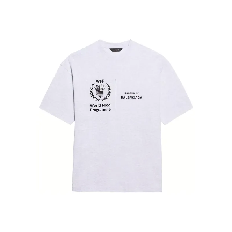 Balenciaga x Wfp T Shirt Men's Gray-0
