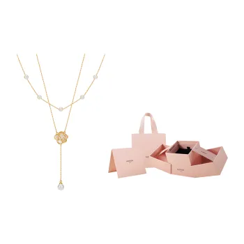AJIDOU Sweet And Versatile, Delicate And Niche Design Necklaces Women's White