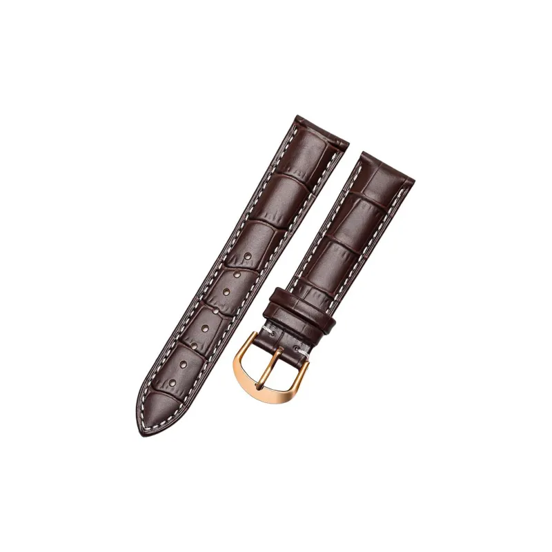 FUDIEN Tissot, Longines, Casio, MIDO, King DW Compatibility Watch Band 185mm Cowhide Leather Material-9