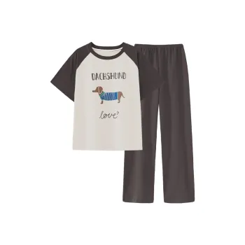 XIAFENYAN Pajama Set Women's Brown