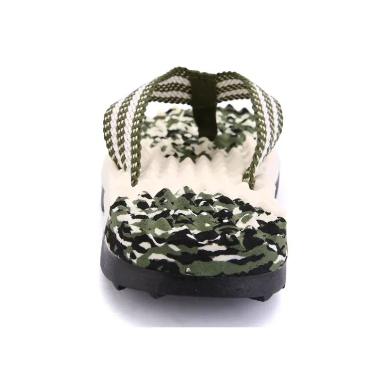 Budding Bear EVA Stitching Quiet Odor Resistant Abrasion Resistant Slip Resistant Flip Flops Men's-7