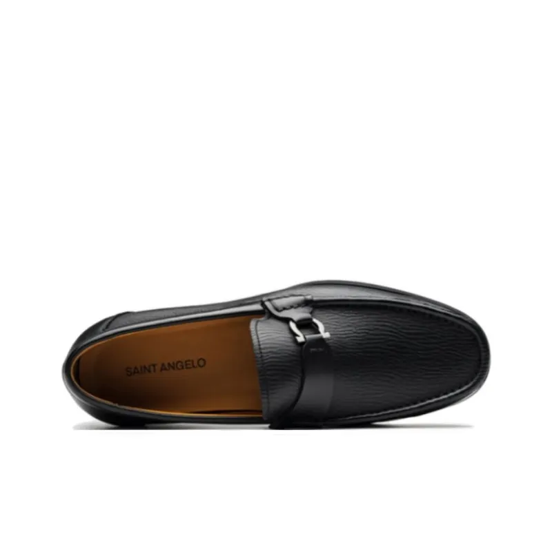 SAINT ANGELO Loafers 3cm Men's Black-3
