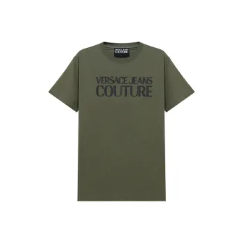 VERSACE JEANS COUTURE T Shirt Men's Army Green