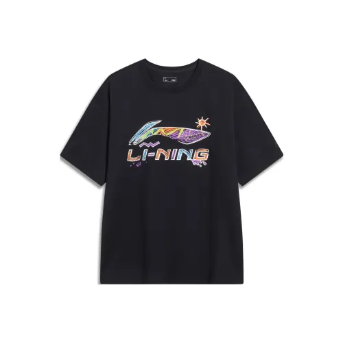 LiNing Sports Life Collection T Shirt Men's Black