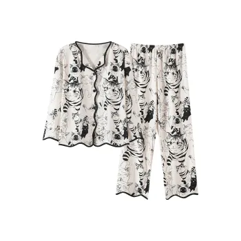 Beerus Pajama Set Women's Image Color