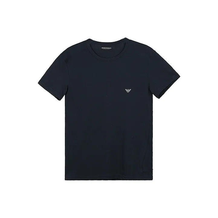 EMPORIO ARMANI Logo print Pajama Top-0