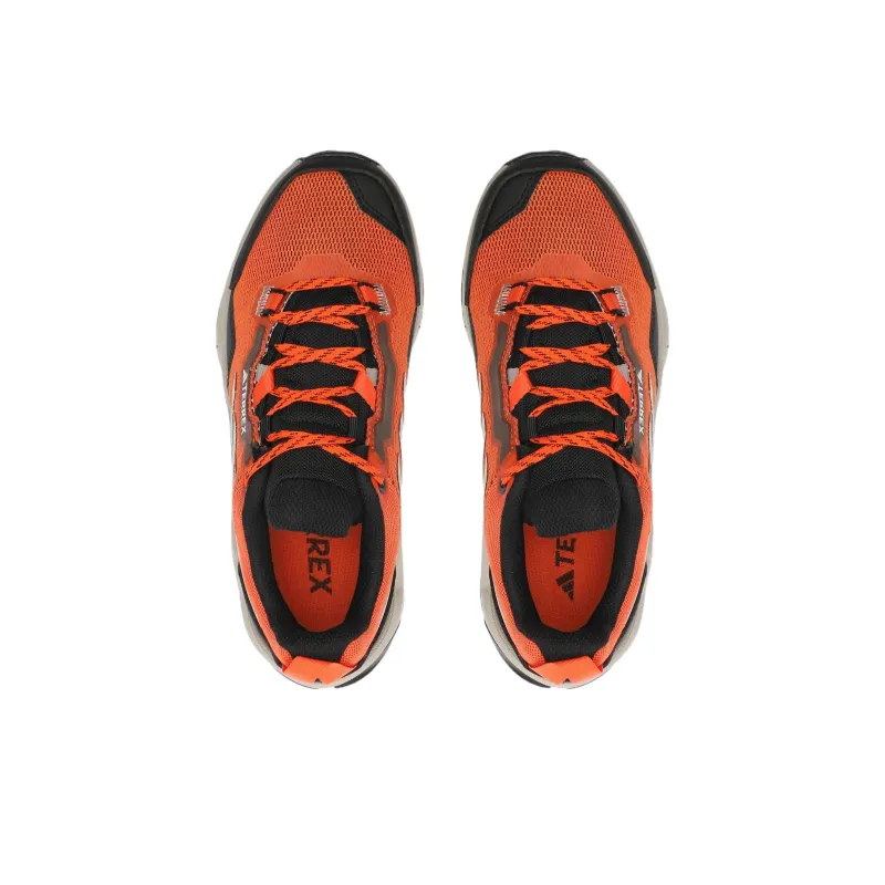 Adidas Terrex Ax4 Anti Slip Wear Resistant Low Top Hiking Shoes Women's Orange-4