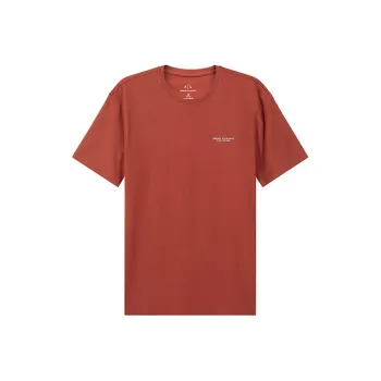 ARMANI EXCHANGE T Shirts Men Brick Red