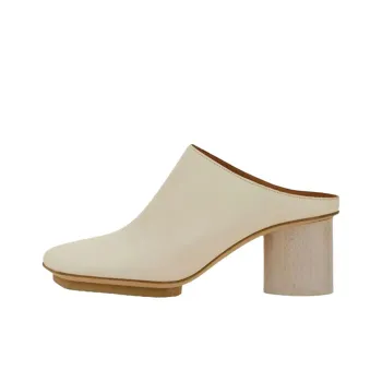 UMA WANG Closed Toe Slippers Women's Ivory