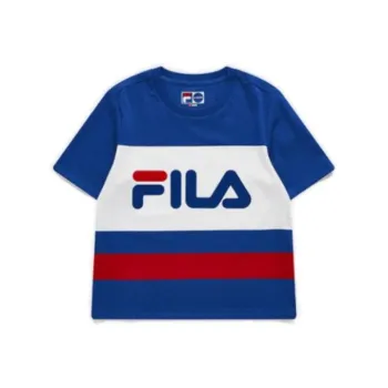 FILA T Shirts Unisex Blue