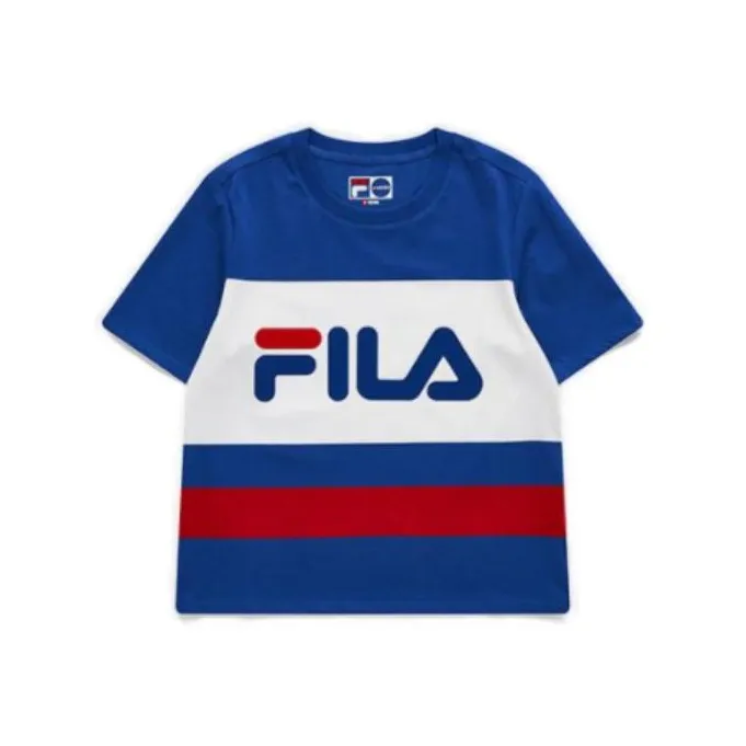 FILA T Shirts Unisex Blue-0