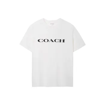 COACH T Shirts Men White