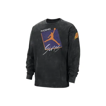 JORDAN Phoenix Suns Courtside Statement Edition Men's JORDAN Max90 Nba Long-Sleeve T-Shirt