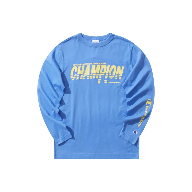 Champion Long Sleeved T Shirt Japan Version Unisex-10