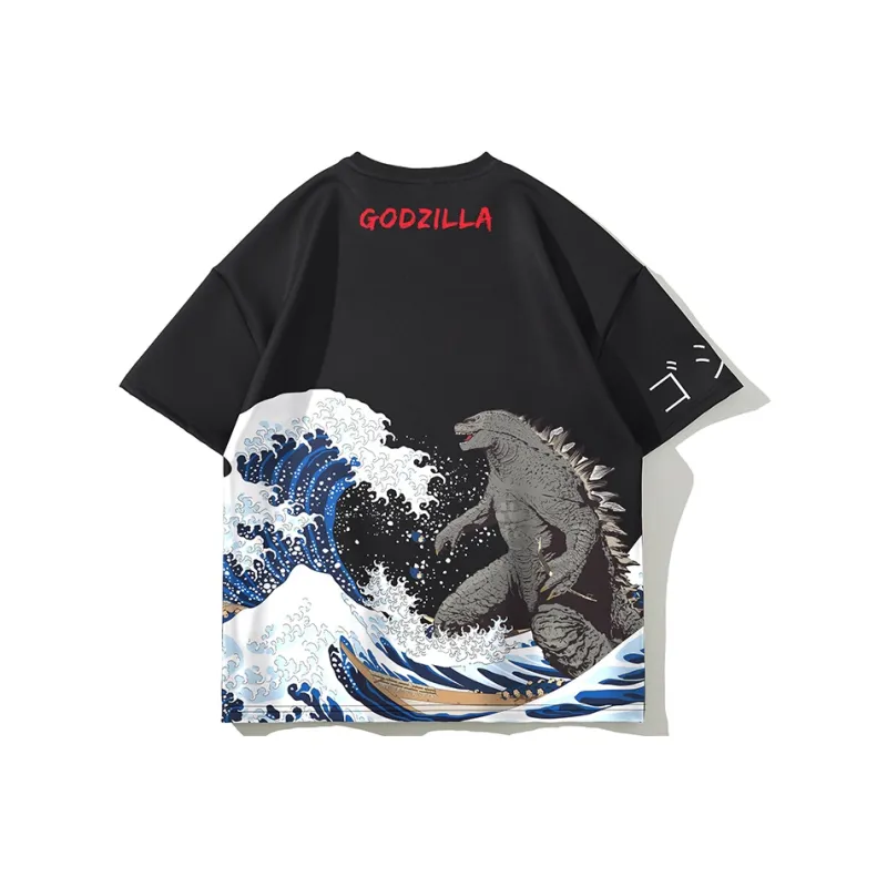 SANSYAS Straight T-Shirt Unisex Black-0