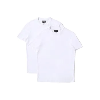 EMPORIO ARMANI Two-pack Embossed-logo T-shirt