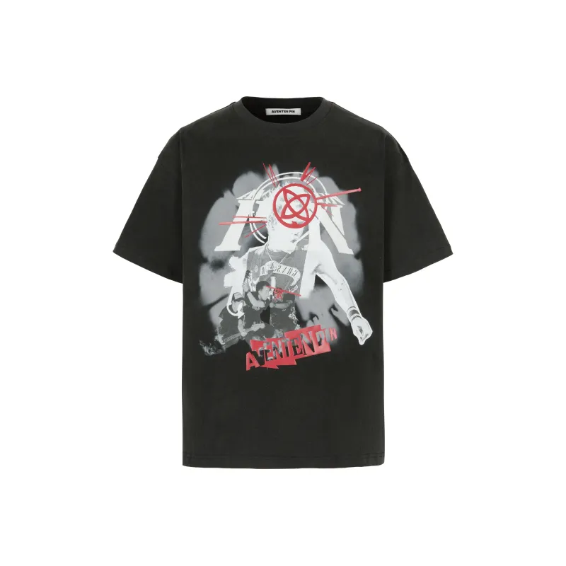 AVENTEN PIN T-Shirts Unisex Black-0
