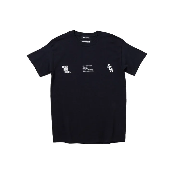 Wind And Sea X NEIGHBORHOOD X WIND AND SEA T-Shirts Unisex-0