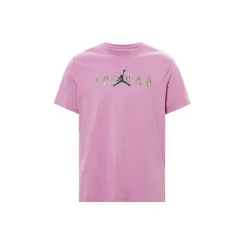 Jordan Set in Sleeve T Shirt Men's Pink