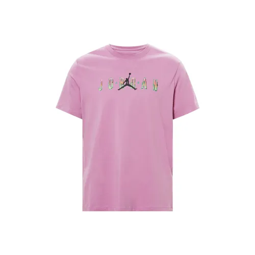 Jordan Set in Sleeve T Shirt Men's Pink