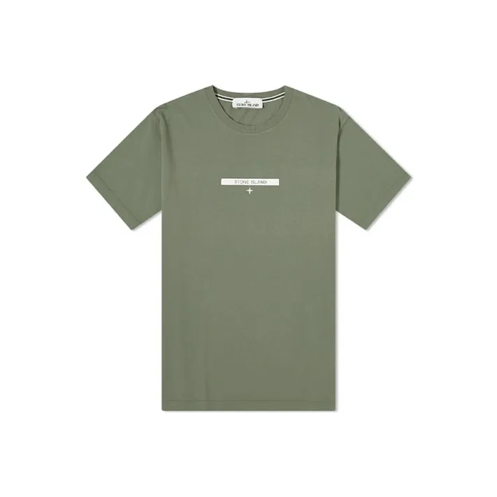 STONE ISLAND T Shirts Men Green-0