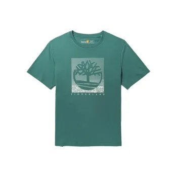 Timberland T Shirts Men Turquoise