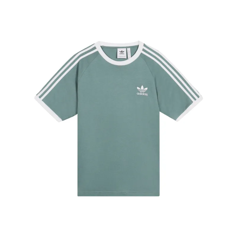 Adidas Originals 3 Stripes T Shirt Men's Emerald-0