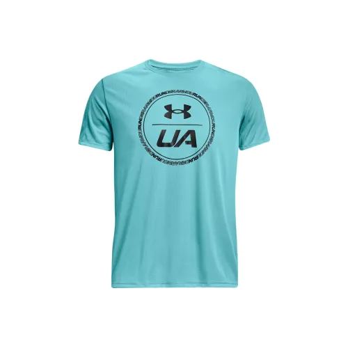 Under Armour T Shirt Men's Cosmic Blue